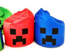 Qubo™  Drop Minecraft XL Art.241764 Blueberry