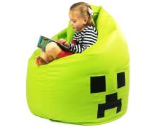 Qubo™  Drop Minecraft XL Art.241765 Сranberry Bean bag, Kott tool