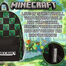 Minecraft Backpack Art.242211  Детский рюкзак