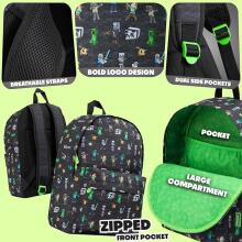 Minecraft Backpack Art.242213 Vikerkaare