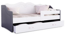AJK Lili 1608  Art.241948 White Noorte voodi 160x80 cm
