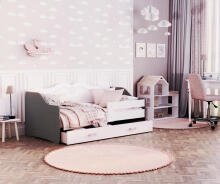 AJK Lili 1608  Art.241948 White Noorte voodi 160x80 cm