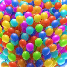 Belbal High Quality Latex Art.242573 Yellow  Balloons baloni 1 gb.