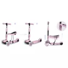 Ricokids Cubi Art.243745 Pink Kolmerattaline roller