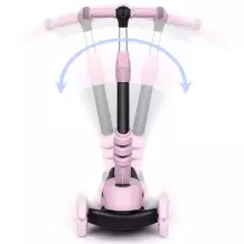 Ricokids Cubi Art.243745 Pink Kolmerattaline roller