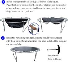 Neo Sport Trampoline Art.243801 Trampoline cover