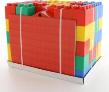 Cavallino XXL Building Blocks House Art.244001   Konstruktor - Big Cubes House (134 tk)