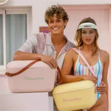 Polarbox Cool Box Retro Cooler Art.244394 Cyan – Baby rose