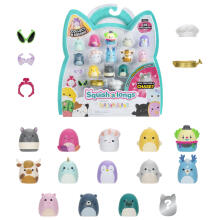 SQUISHMALLOWS SQUISH-A-LONGS Комплект фигурок, 14 шт, 2,5 см