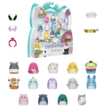 SQUISHMALLOWS SQUISH-A-LONGS Комплект фигурок, 14 шт, 2,5 см