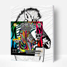 Splat Ɣletinyigba ƒe amadede to xexlẽdzesiwo nu, ZEBRA 30X40 cm