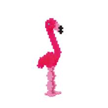 Plus Plus xɔtuɖoɖo, Flamingo, 100 pcs.