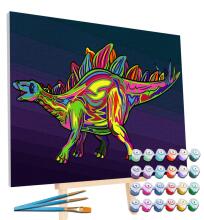 Splat Ɣletinyigba ƒe amadede to xexlẽdzesiwo nu, STEGOSAUR 30X40 cm.