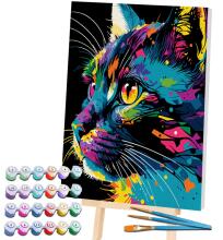 Splat Ɣletinyigba ƒe amadede to xexlẽdzesiwo nu, BRIGHT CAT 30X40 cm.