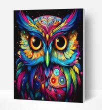 Splat Ɣletinyigba diamond puzzle OWL 30x40 cm