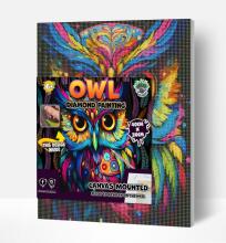Splat Ɣletinyigba diamond puzzle OWL 30x40 cm
