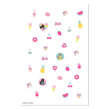Наклейки для ногтей Barbie Snails, Happy Vibes