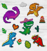 Splat Planet gayibɔ-ɖe-kuwo, Dinosaurs