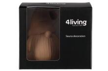 4Agbe Sauna atsyɔ̃ɖoɖo Santa brown