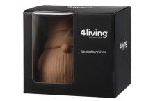 4Agbe Sauna atsyɔ̃ɖoɖo Santa brown