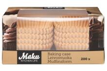 Maku Cupcake kple muffin liners blɔ 200 pcs