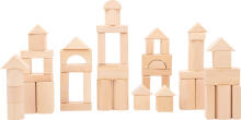 Legler Wooden Blocks  Art.247894 Puidust kuubikud kotis, 100 tk.