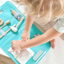 TOOKY TOY Aɖudɔdala Sue Set Ðɔkta ƒe Mɔzɔkplo 19 pcs. FSC ƒe agbalẽ