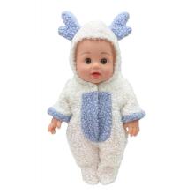 WOOPIE ROYAL Vidzĩ Doll le Reindeer Awu + Kpekpeɖeŋunuwo 28cm