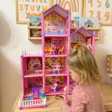 WOOPIE Mega Villa Dollhouse LƆLƆ̃ ƑE ƑOME 194 pcs.