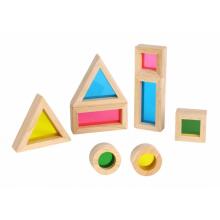 TOOKY TOY Ati Amadede Ahuhɔ̃e Blocks Set of 8 pcs. FSC ƒe agbalẽ