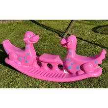 WOOPIE Ame geɖe Dino Rocker Dadasɔ Swing Pink