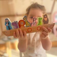TOOKY TOY Ati Puzzle na Ðeviwo Noa kple Lãwo