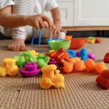 WOOPIE Montessori Hehenana Fefe Amadedewo ƒe Ðoɖowɔɖi Ʋuwo 44 pcs.