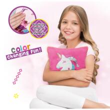 WOOPIE ART&amp;FUN Nuwɔwɔ Set Pillow na Atsyɔ̃ɖoɖo Unicorn