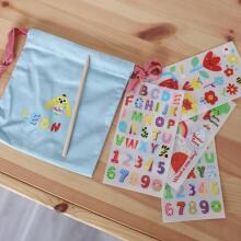 WOOPIE ART&amp;FUN Magic Bag Creative Set + Stickers na Atsyɔ̃ɖoɖo wu 109 pcs. (10 ƑE ƑOMEDODO)