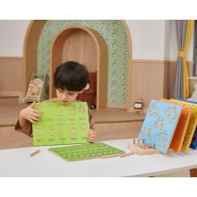 VIGA Graphomotor Board Big Letters Learning to Write