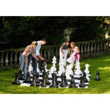 ROLLY TOYS Abɔ me Chess XXL Gã Set kple Chessboard 64cm