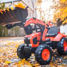 FALK Kubota Orange Tractor kple Trailer tso Ƒe 3