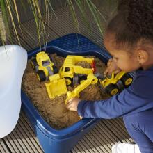 BIG Multifunctional Sandbox kple Nutsyɔnu, Zikpui, Tsi Tabla