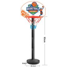 WOOPIE Basketball Set Bɔl Aɖaŋu Fefe kple 93cm