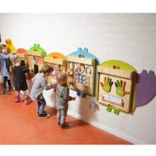 Система MASTERKIDZ для монтажа 5 Flex образовательных настенных досок - Caterpillar