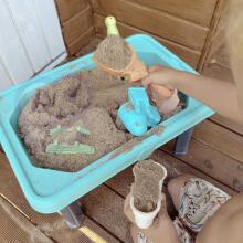 WOOPIE Tsi Tabla 3in1 Sandbox Fefe Tɔƒodede 6 pcs.
