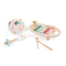 CLASSIC WORLD Set of musical instruments for children cymbals drum rattle 5 pcs.