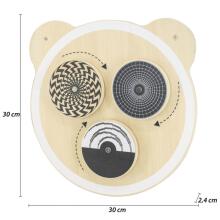 VIGA Ati Board Spinning Dots FSC Ðaseɖigbalẽ