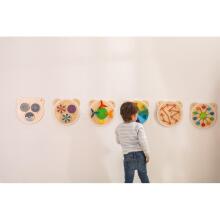 VIGA Ati Pinwheel Board FSC Montessori Ðaseɖigbalẽ