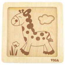 VIGA Asi Ati Puzzle Giraffe