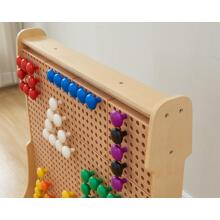 MASTERKIDZ Amadede Jumbo Pegs na STEM Board 64 Pcs - 8 Amadedewo