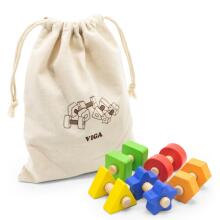 VIGA Nuts and Bolts Match and Screw Skill Toy