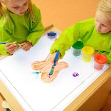 MASTERKIDZ Sensory Frame - LED Panel + Nutata ƒe Tray si me kɔ