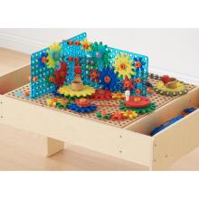 MASTERKIDZ Kpekpeɖeŋunuwo Ðoɖo Mix Gears na STEM Gli Panels 198 pcs.